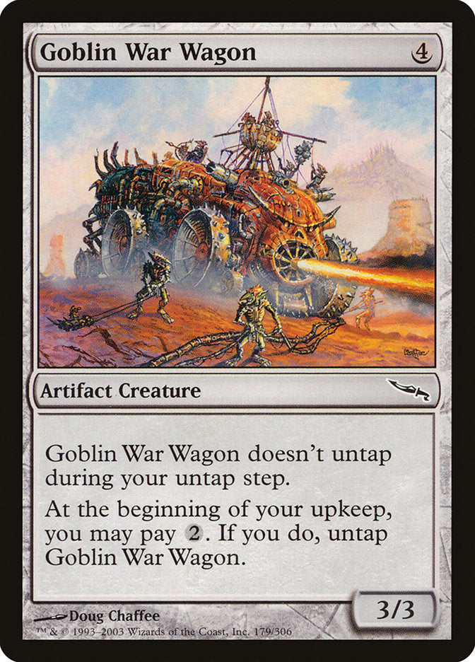 Chariot de guerre gobelin [Mirrodin]
