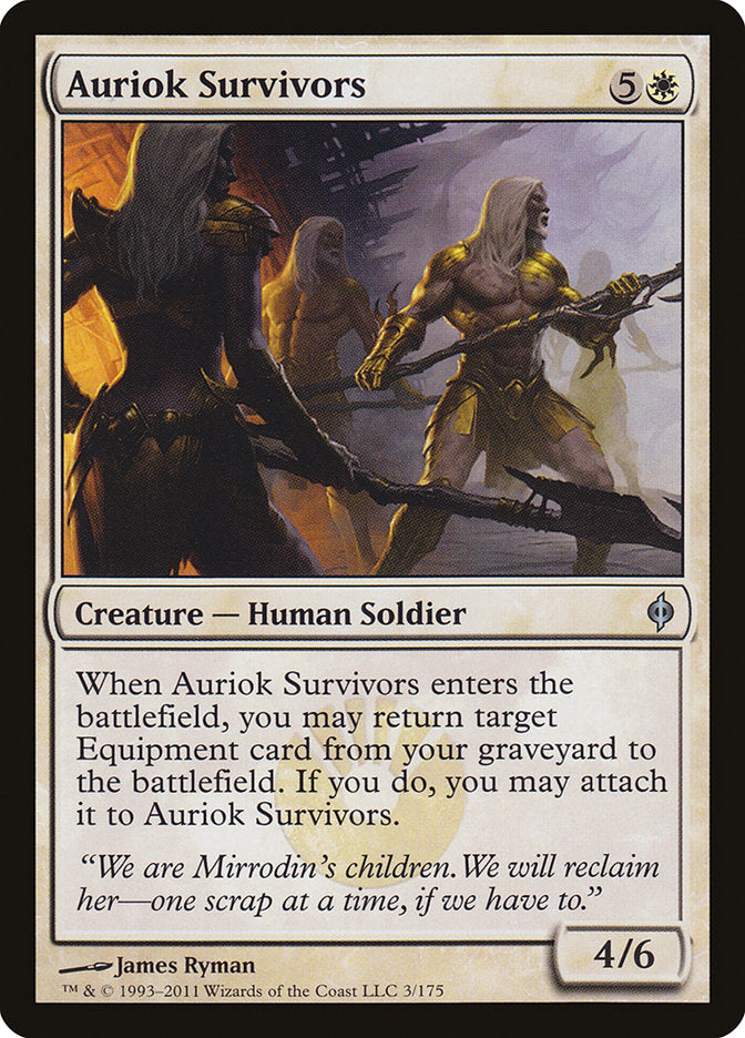 Survivants auriok [Nouvelle Phyrexia]