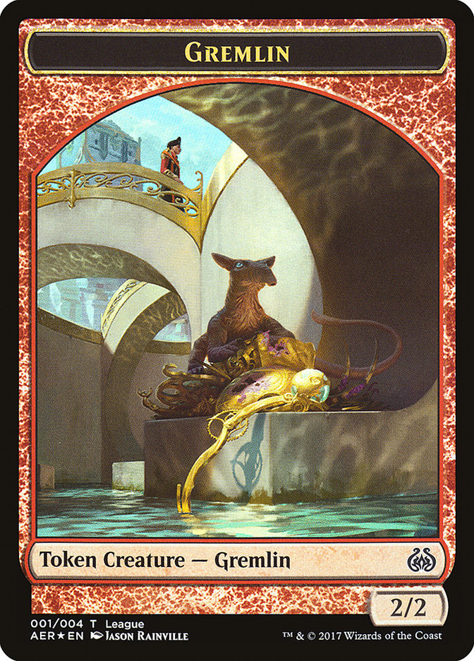 Gremlin // Reserva de energía Ficha de doble cara [Fichas de liga 2017]