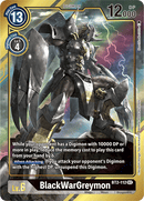 BlackWarGreymon [BT2-112] (Arte alternativo) [Lanzamiento Special Booster Ver.1.5]