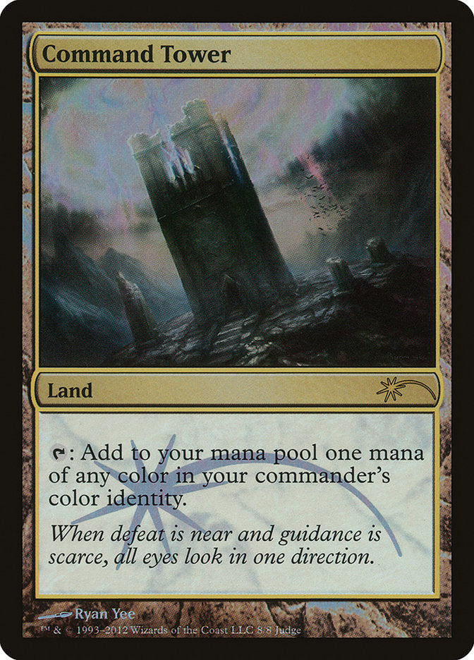 Tour de commandement [Cartes de juge 2012]