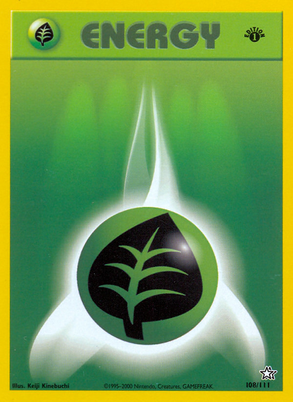 Energía Planta (108/111) [Neo Genesis 1st Edition]