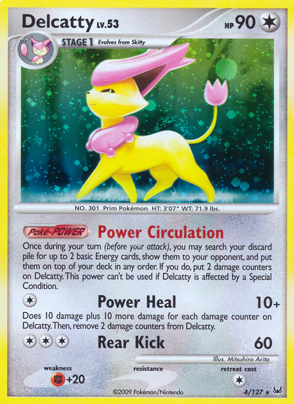 Delcatty (4/127) [Platine : Set de Base]