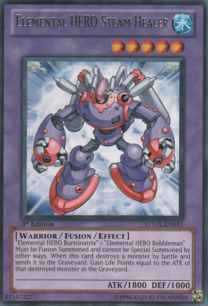 HEROS Élémentaire Guérisseur à Vapeur [LCGX-FR051] Rare