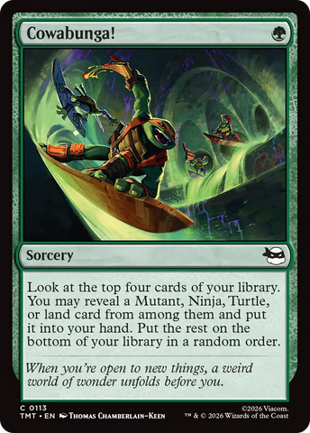 ¡Cowabunga! [Tortugas Ninja]