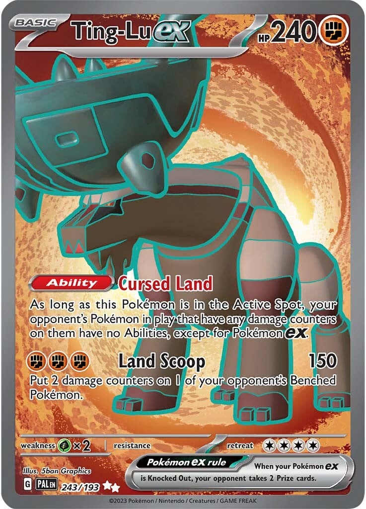 Chien-Pao ex (243/193) [Escarlata y Púrpura: Evolución en Paldea]