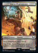 Soldat (004) // Jeton double face Arco-Flagellant (Surge Foil) [Jetons Warhammer 40,000]