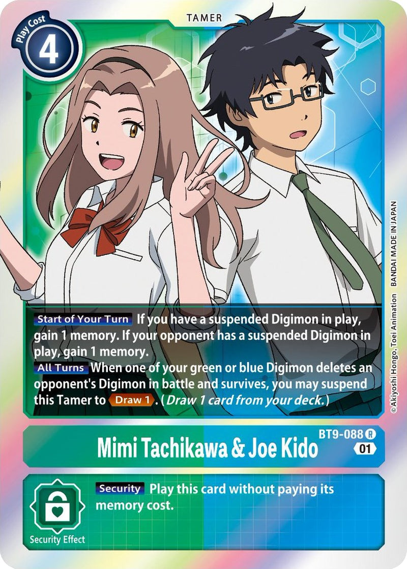 Mimi Tachikawa y Joe Kido [BT9-088] [X Record]
