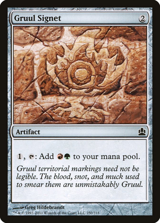 Sello Gruul [Commander 2011]