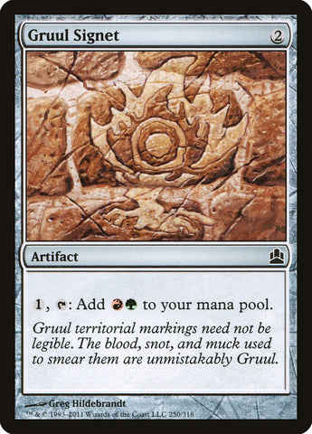 Cachet de Gruul [Commander 2011]