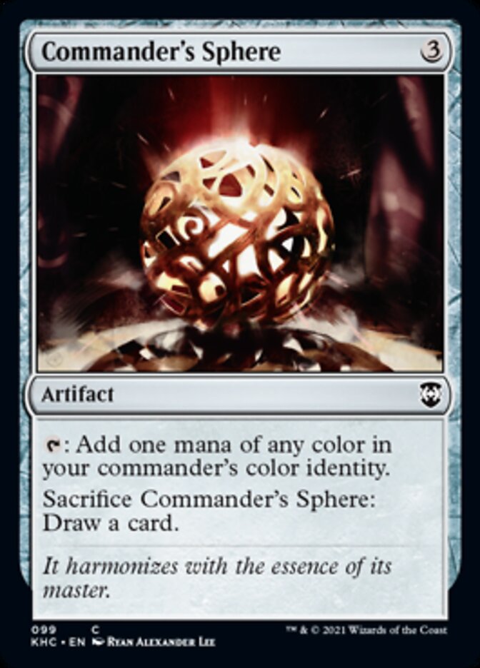 Sphère du commandant [Commander Kaldheim]