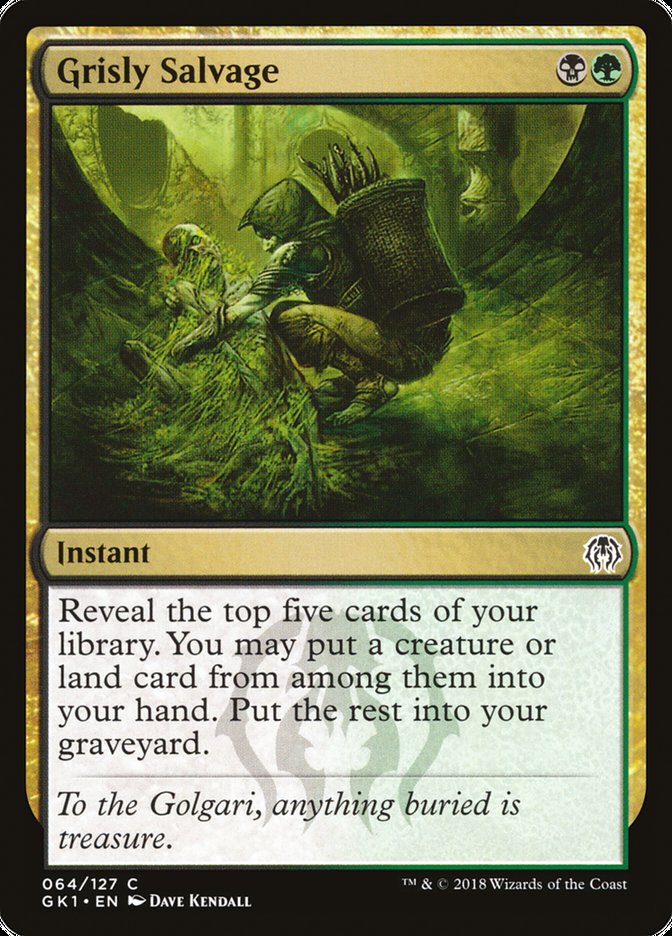 Récupération macabre [Kit de guilde Guildes de Ravnica]