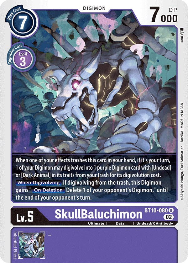 SkullBaluchimon [BT10-080] [Encuentro Xros]