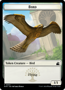 Oiseau // Soldat Jeton recto-verso [Jetons Ravnica Remastered]