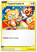 Image for Custard Cookie III (ST2-014) (ST2) - CookieRun: Braverse TCG