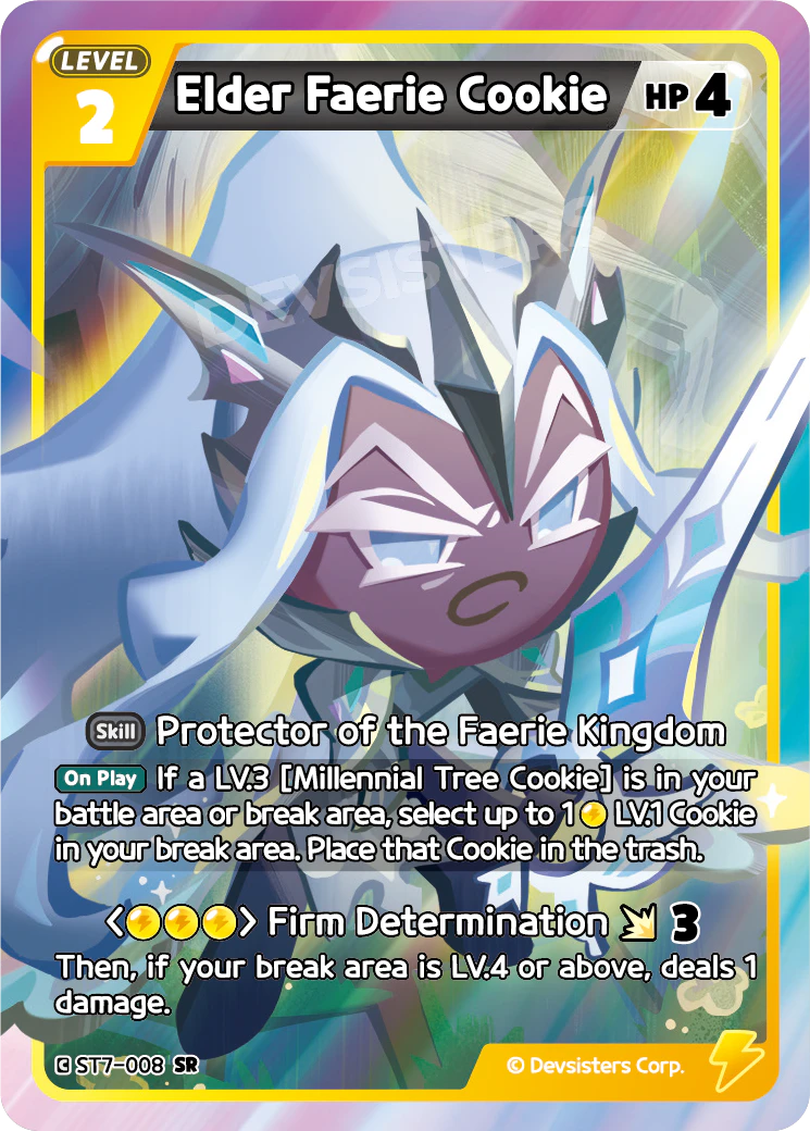 Image for Elder Faerie Cookie (ST7-008) (ST7) - CookieRun: Braverse TCG
