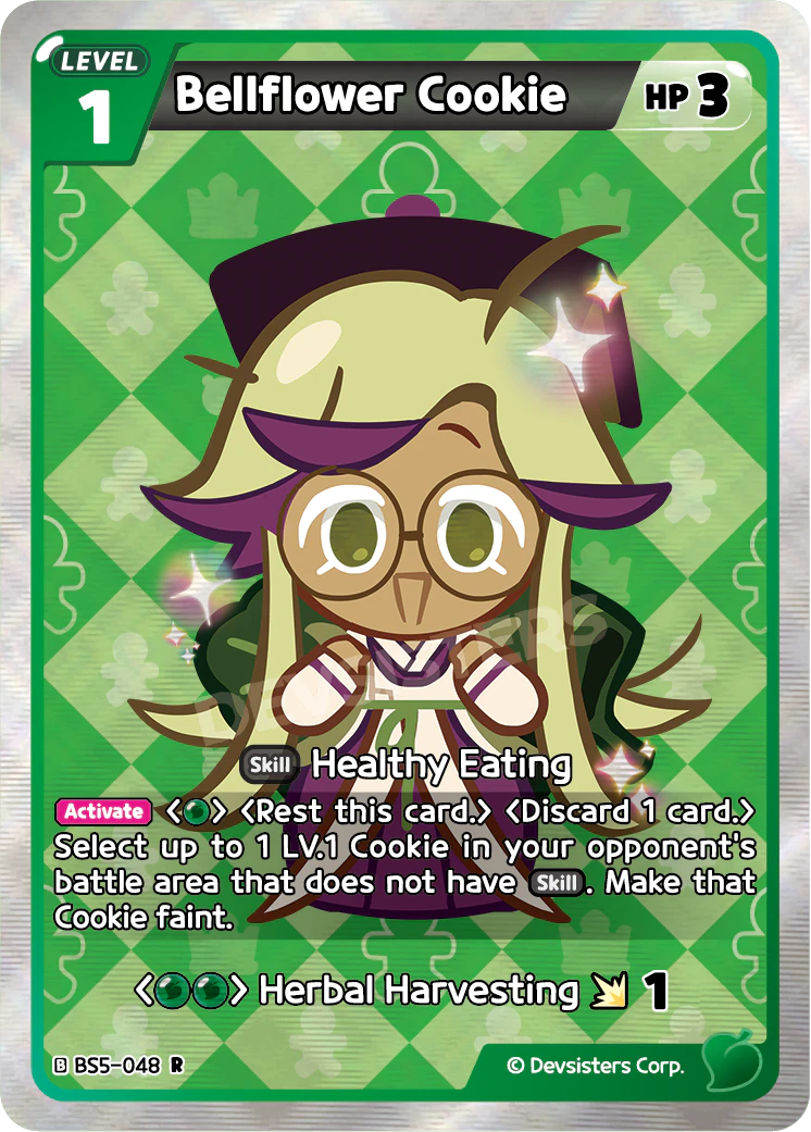 Image for Bellflower Cookie (BS5-048) (BS5) - CookieRun: Braverse TCG