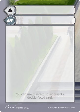 Jeton Aide (7/9) [Strixhaven : l'Académie des Mages Tokens]