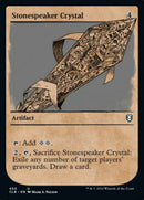 Cristal-orateur de pierre (Présentoir) [Commander Legends : Battle for Baldur's Gate]