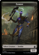 Saprobionte // Zombie Jeton recto-verso [Jetons Ravnica Remastered]