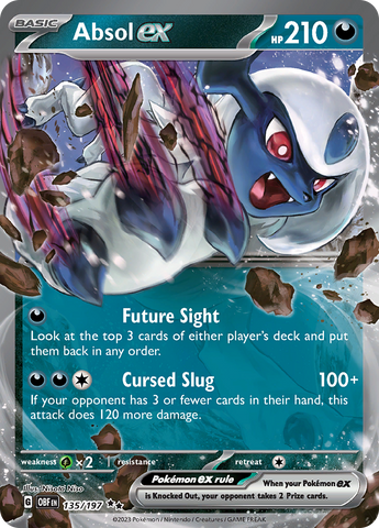 Absol ex (135/197) [Écarlate et Violet : Flammes Obsidiennes]