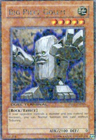 Gólem de Gran Pieza [DT01-EN053] Rara