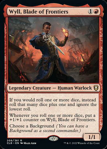 Wyll, Hoja de las Fronteras [Commander Legends: Battle for Baldur's Gate]