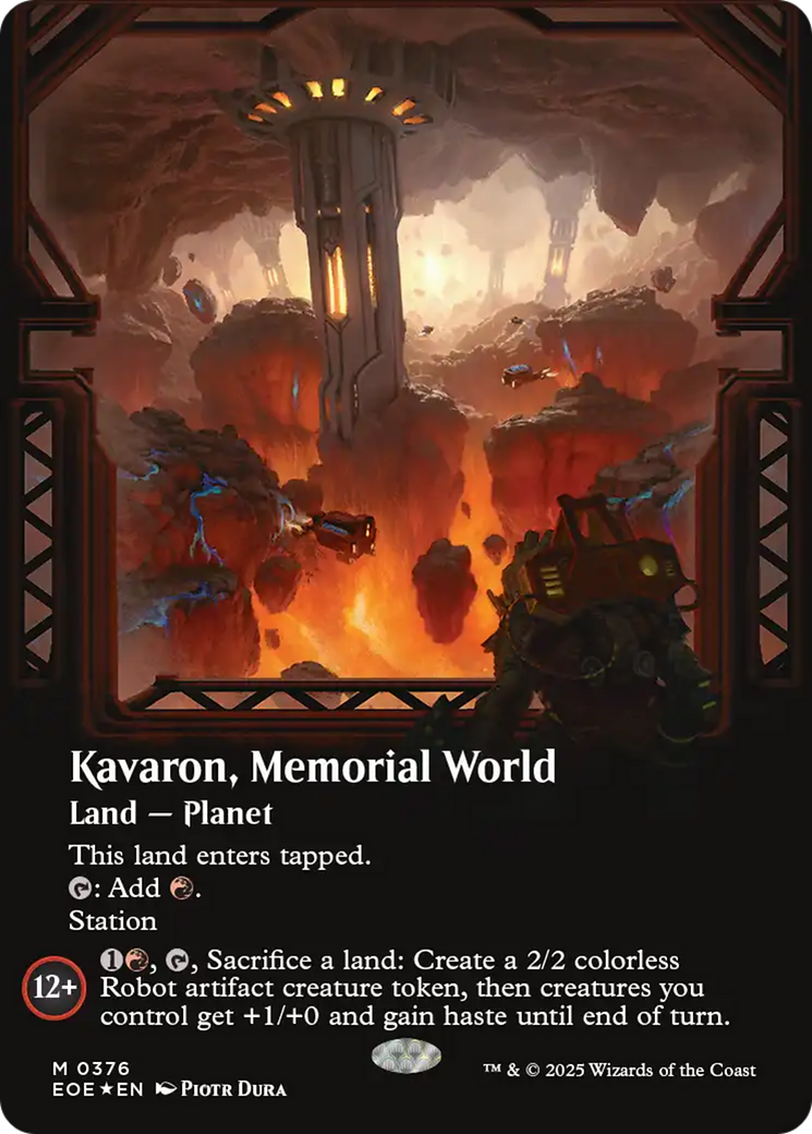 Kavaron, Monde Mémoriel (Sans Bordure) (Feuilleté Galaxie) [Au Seuil des Éternités]