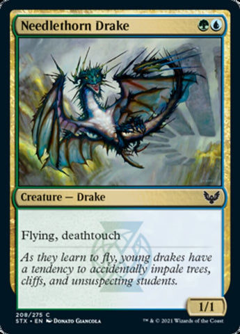 Drake de ronces acérées [Strixhaven : l'Académie des Mages]