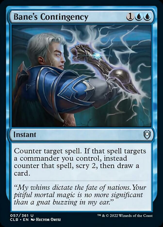 Contingence de Bane [Commander Legends : Battle for Baldur's Gate]