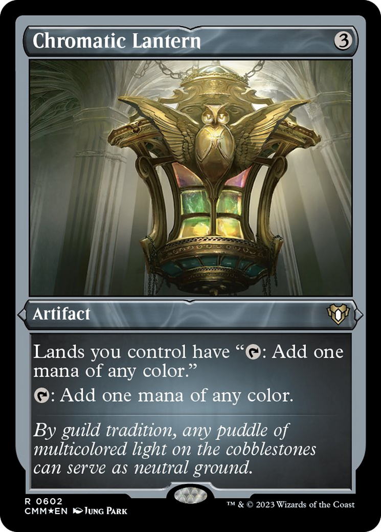 Lanterne chromatique (gravée à l'acide) [Commander Masters]
