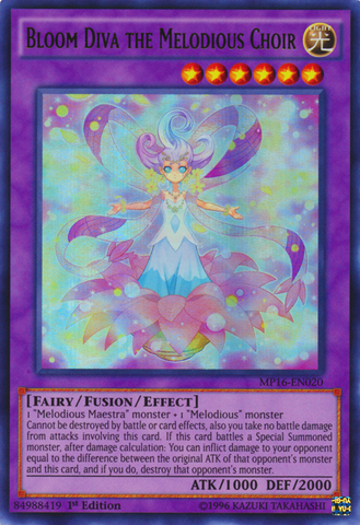Bloom Diva la Diva Coral [MP16-EN020] Ultra Rara