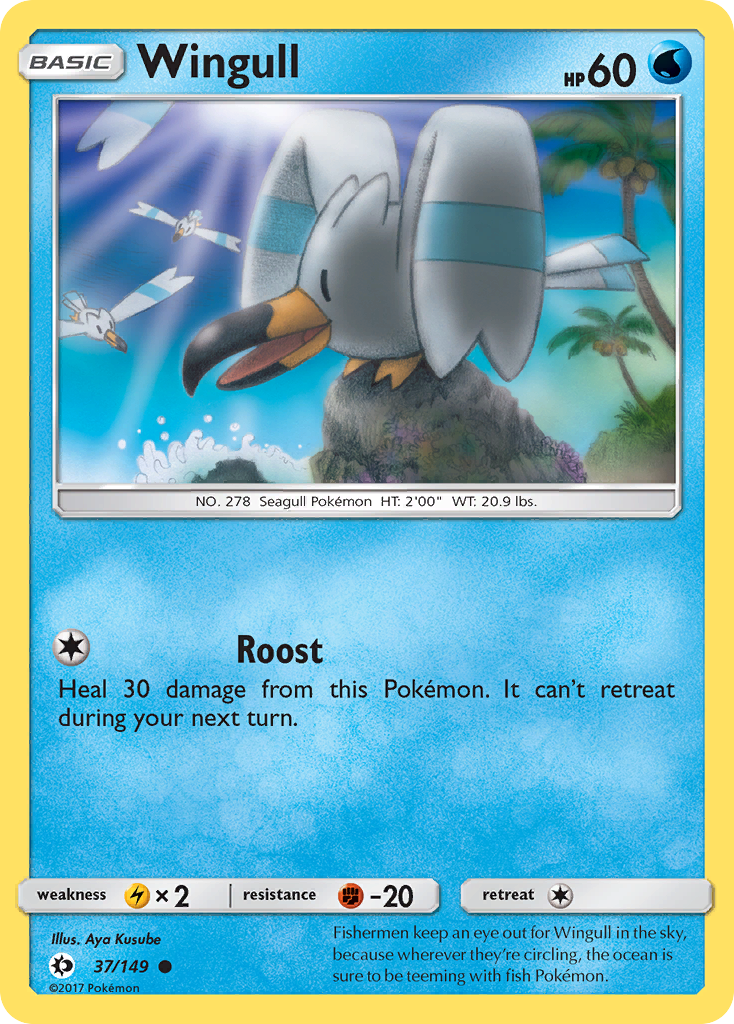 Wingull (37/149) [Soleil et Lune : Set de Base]