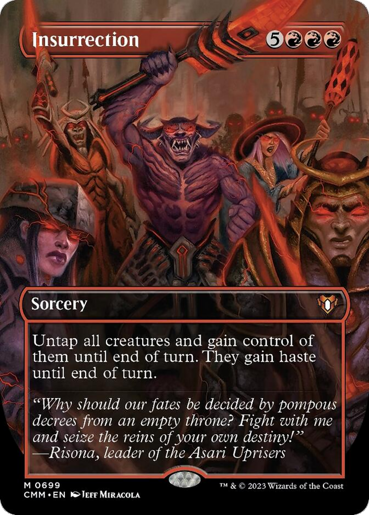 Insurrection (Illustration alternative sans bordure) [Commander Masters]