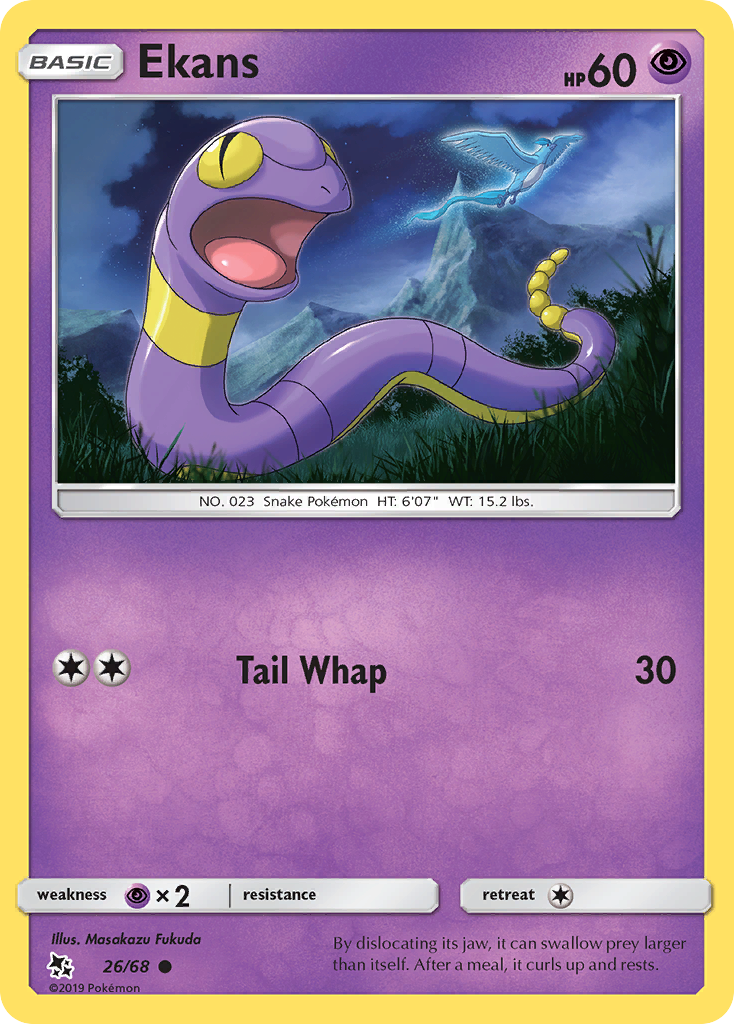 Ekans (26/68) [Soleil et Lune : Destinées Occultes]