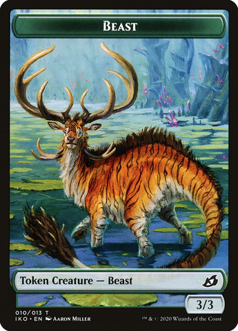 Ficha de Bestia [Ikoria: Guarida de Behemoths Tokens]