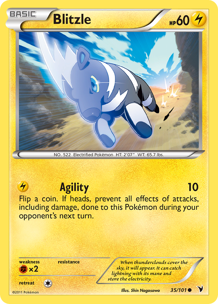 Blitzle (35/101) [Negro y Blanco: Victorias Nobles]