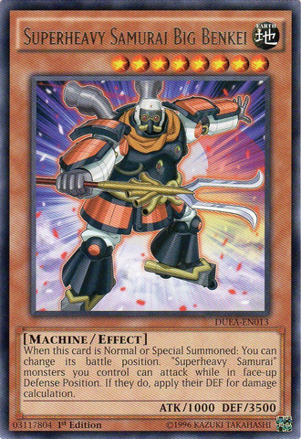 Samurai Superpesado Gran Benkei [DUEA-ES013] Rara