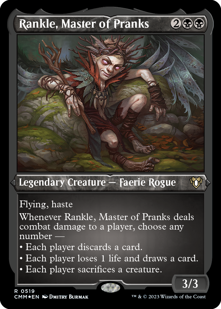 Ranclure, maître des farces (gravé à l'acide) [Commander Masters]