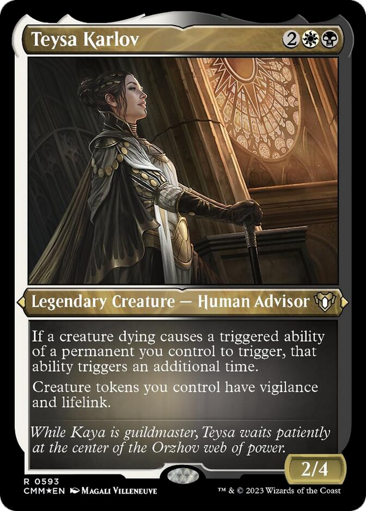 Teysa Karlov (Gravure à chaud) [Commander Masters]
