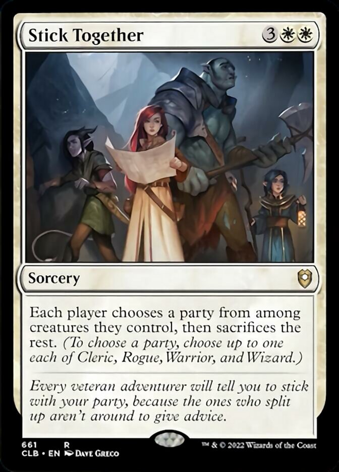 Restons groupés [Commander Legends: Battle for Baldur's Gate]