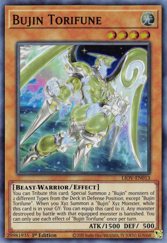 Bujin Torifune [LIOV-FR013] Super Rare