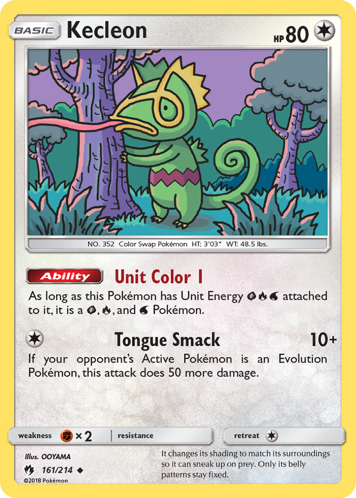 Kecleon (161/214) [Soleil et Lune : Tonnerre Perdu]