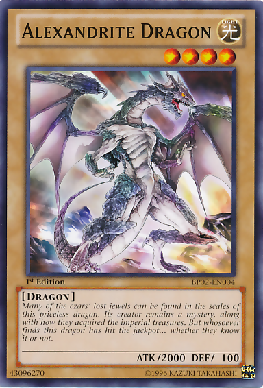 Dragon Alexandrite [BP02-FR004] Mosaïque Rare