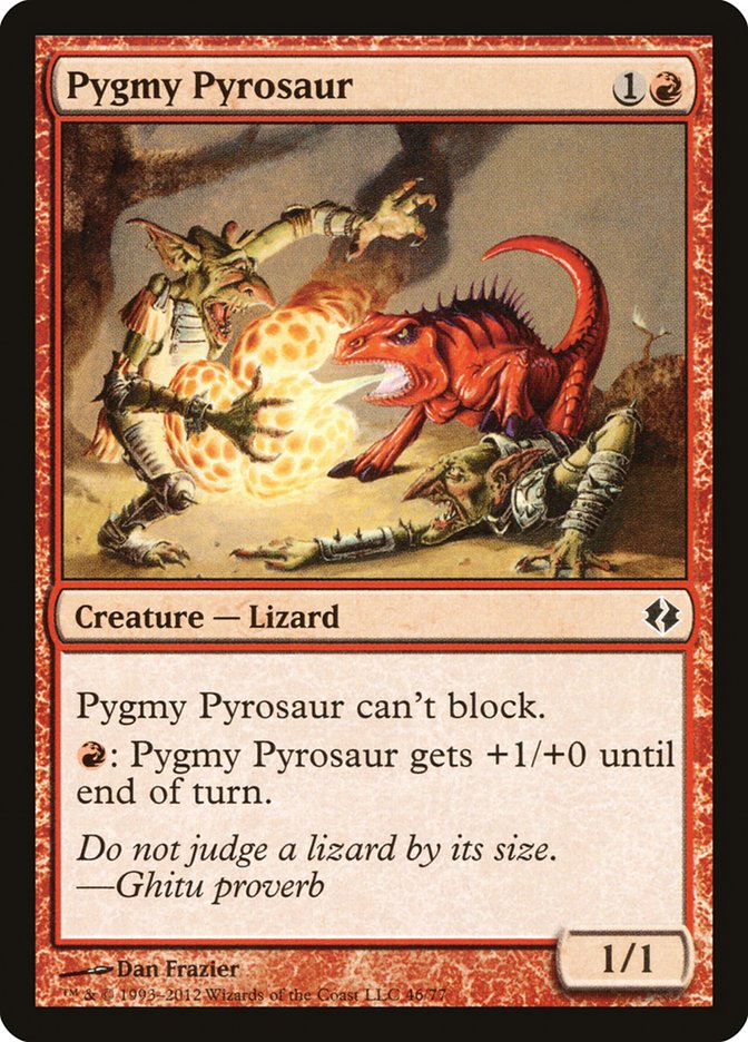 Pyrosaure pygmée [Decks de duel : Venser contre Koth]