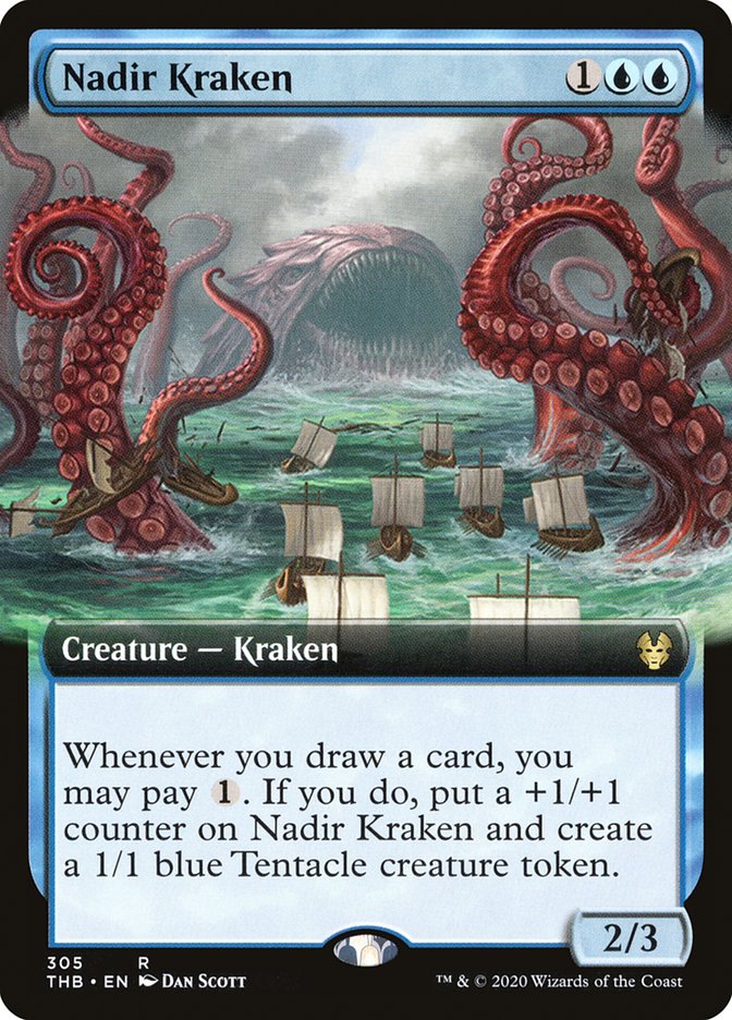 Kraken nadir (Illustration étendue) [Théros par-delà la mort]