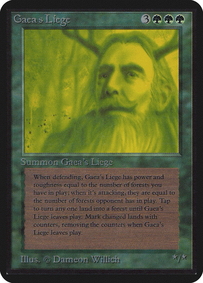 Gaea's Liege [Édition Alpha]