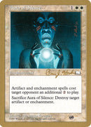 Aura de silence (Brian Hacker) (SB) [Decks des Championnats du Monde 1998]