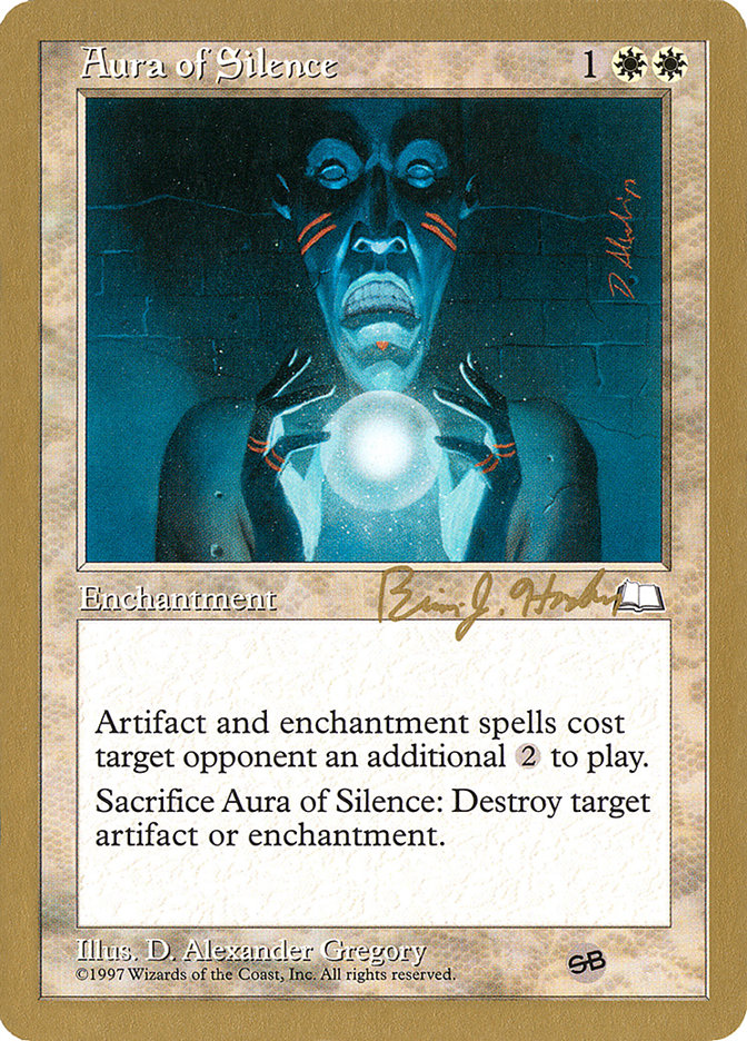 Aura de silence (Brian Hacker) (SB) [Decks des Championnats du Monde 1998]
