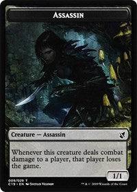 Assassin // Morph Jeton recto-verso [Tokens Commander 2019]